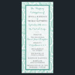 The Modern Paisley Wedding Collection - Green Programme<br><div class="desc">Simple yet elegant, the modern paisley wedding collection is a stunning design featuring a lovely paisley print in a soft green and white colour, which is perfect for any modern wedding celebration. These programs can be personalised for your special occasion and would make the perfect order of service for your...</div>