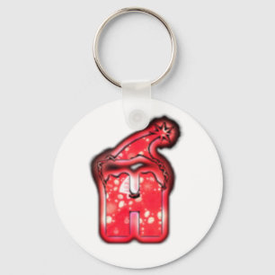 The Modern Santa Hat Collection. Key Ring