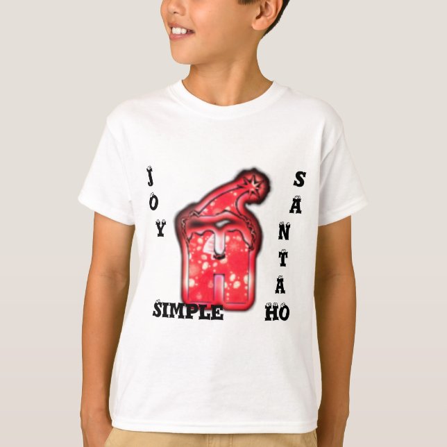 The Modern Santa Hat Collection. T-Shirt (Front)