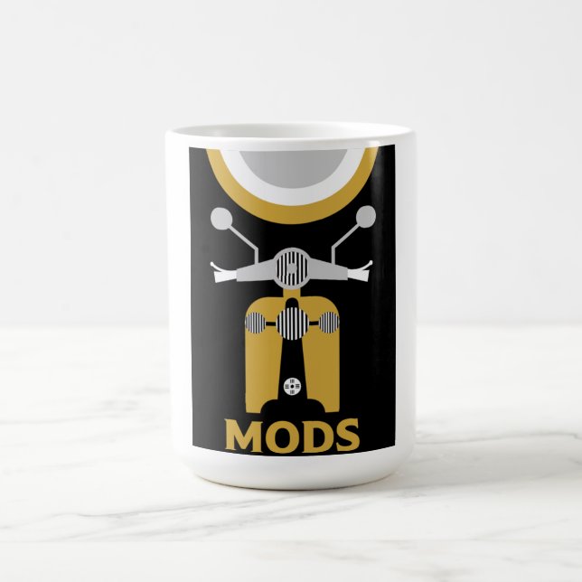 The Mods - Mods And Rockers - British Music  Coffee Mug (Center)