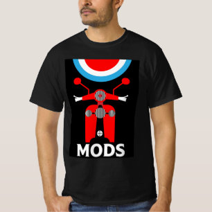 The Mods - Mods And Rockers - British Music T-Shirt