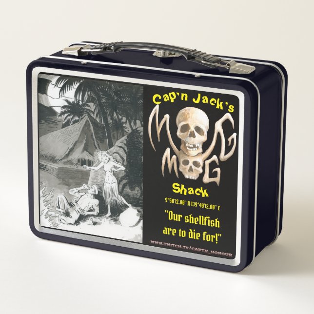 The Mog Mog Mermaid Lunch Box (Back)