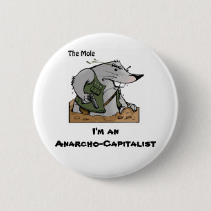 The Mole Anarcho Round Pin