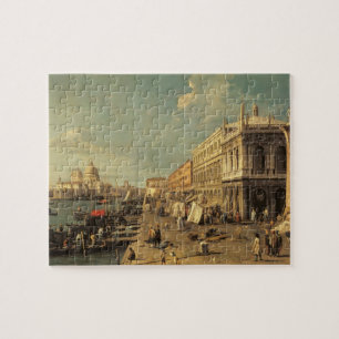 The Molo and the Zecca, Venice (oil on canvas) Jigsaw Puzzle