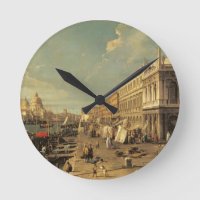 The Molo and the Zecca, Venice (oil on canvas)