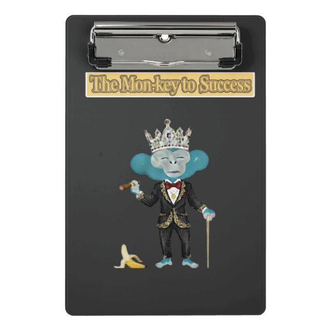 The Mon-Key to success Mini Clipboard (Front)