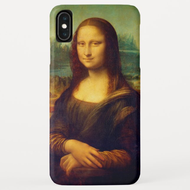 The Mona Lisa by Leonardo Da Vinci Case-Mate iPhone Case (Back)