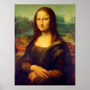 The Mona Lisa by Leonardo Da Vinci Poster