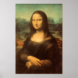 The Mona Lisa by Leonardo da Vinci Poster