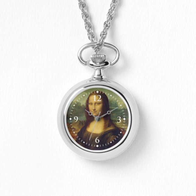 The Mona Lisa By Leonardo Da Vinci Watch (Front)