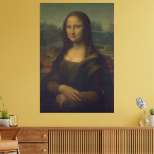 The Mona Lisa Canvas Print