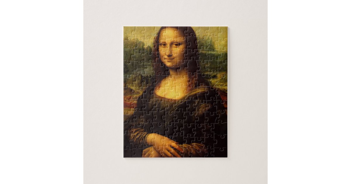 The Mona Lisa Jigsaw Puzzle | Zazzle