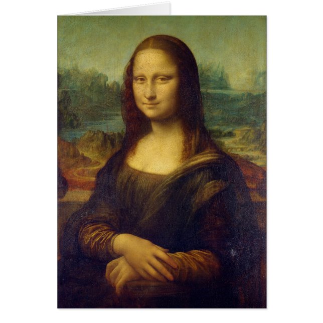 The Mona Lisa La Joconde by Leonardo Da Vinci (Front)