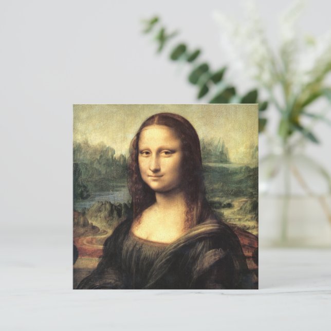 The Mona Lisa Leonardo da Vinci  (Standing Front)