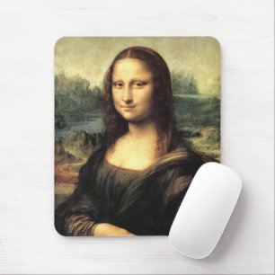 The Mona Lisa Leonardo da Vinci Mouse Mat