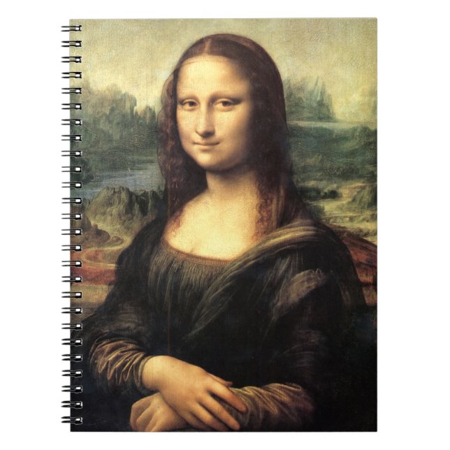 The Mona Lisa Leonardo da Vinci   Notebook (Front)