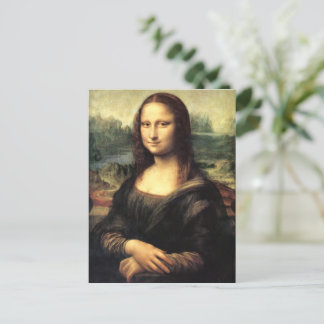 The Mona Lisa Leonardo da Vinci  Postcard