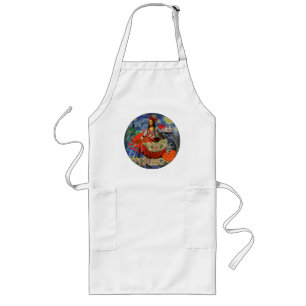 The Mona Lisa Long Apron