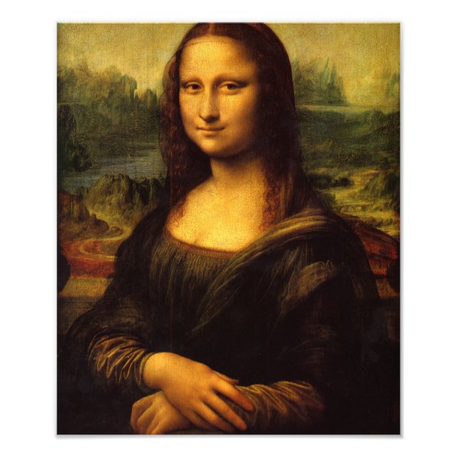 The Mona Lisa Photo Print (Front)