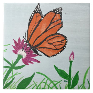 The Monarch Butterfly Tile