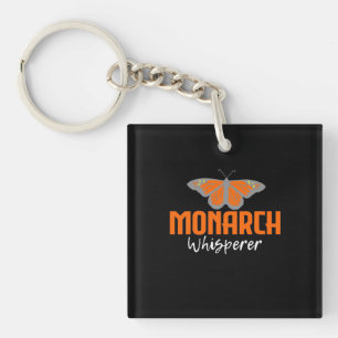 The Monarch Butterfly Whisperer Key Ring