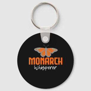 The Monarch Butterfly Whisperer Key Ring