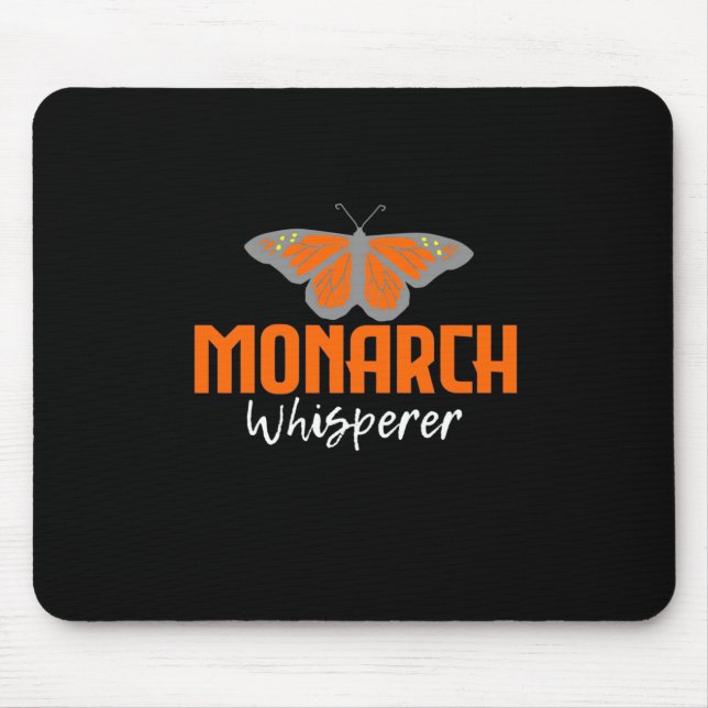 The Monarch Butterfly Whisperer Mouse Mat (Front)