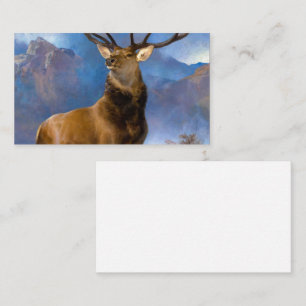The Monarch of the Glen by Edwin Landseer Business Card