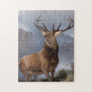 The Monarch of the Glen (Wild Stag) (by Landseer) Jigsaw Puzzle