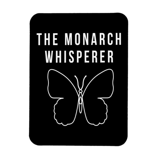 The Monarch Whisperer Magnet (Vertical)