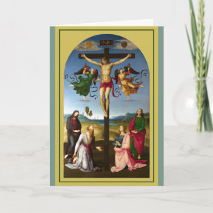 The Mond Crucifixion, 1502–1503, Raphael Card