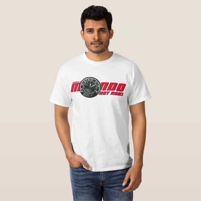 The Mondo T - Basic T in White T-Shirt (Front Full)