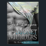 The Monet Murders notebook<br><div class="desc">A notebook with the cover of Josh Lanyon's The Monet Murders.</div>