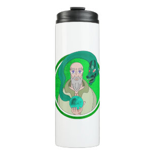The Monk and the Dragon Thermal Tumbler