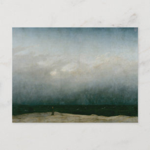 The Monk by the Sea by Caspar David Friedrich Postcard