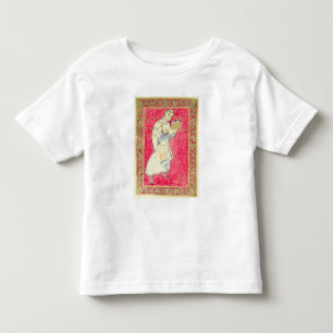 The monk Ruodprehet presenting his book Toddler T-Shirt