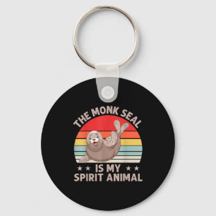 The Monk Seal Is My Srit Animal Caribbean Monk Sea Key Ring