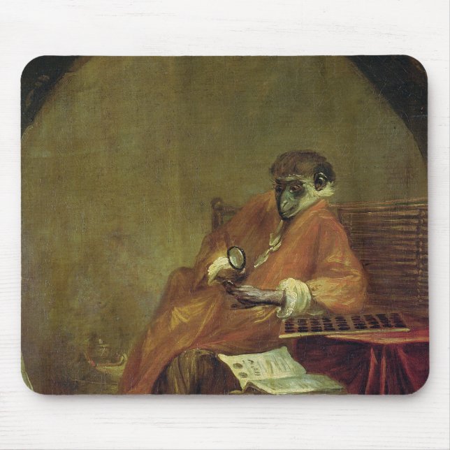 The Monkey Antiquarian, 1740 Mouse Mat (Front)
