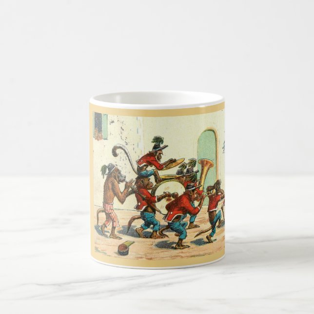 The Monkey Band Mug (Center)