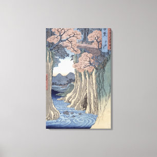 The monkey bridge in the Kai province Canvas Print