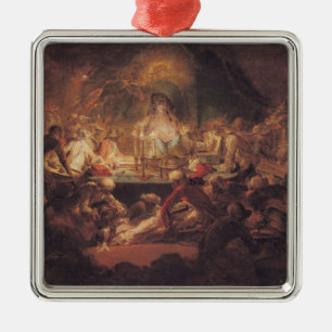 The Monkey Freemasons Metal Tree Decoration