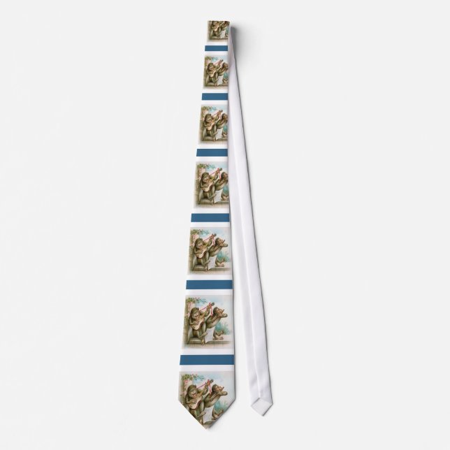 The Monkey Musicians Tie (Front)