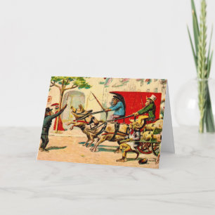 The Monkeys and the Pigs Card