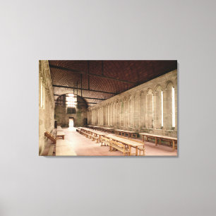 The Monks's Refectory Canvas Print