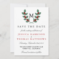 The Monogram Berry Bush Wedding Collection