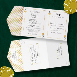The Monogram Playing Card Wedding Collection