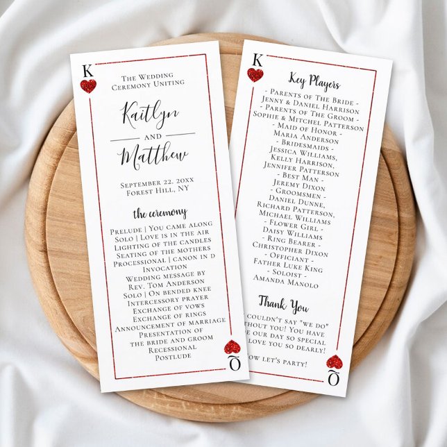 The Monogram Playing Card Wedding Collection (Creator Uploaded)