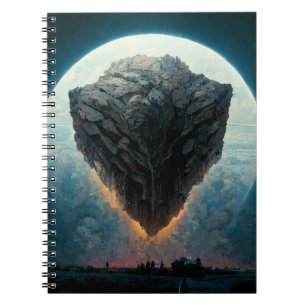 The Monolith Fantasy Sci-Fi Art Notebook