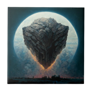 The Monolith Fantasy Sci-Fi Art Tile
