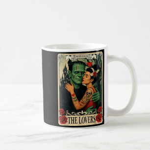 The Monster and Bride The Lovers Tarot Card Coffee Mug